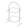 2 Tier 10X14 Bakery Stand-Chrome